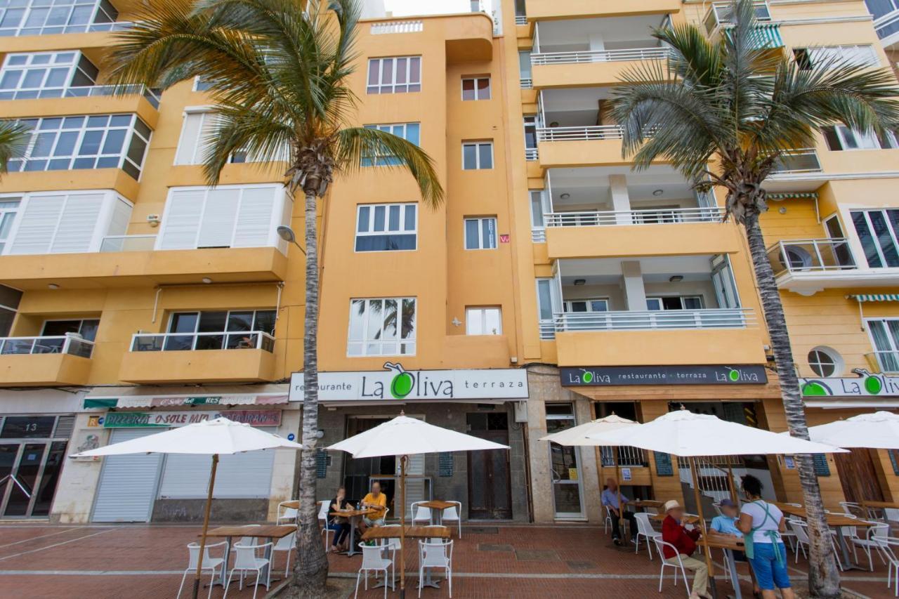 Mariposa Blanca, Apartamento En 1ª Linea De Playa Las Palmas de Gran Canaria Esterno foto